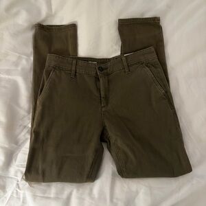 AG Olive green trousers